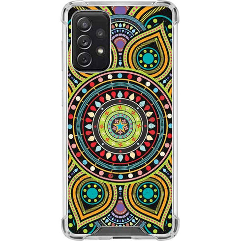 Sacred Wheel Colored Galaxy A72 5G Clear Case